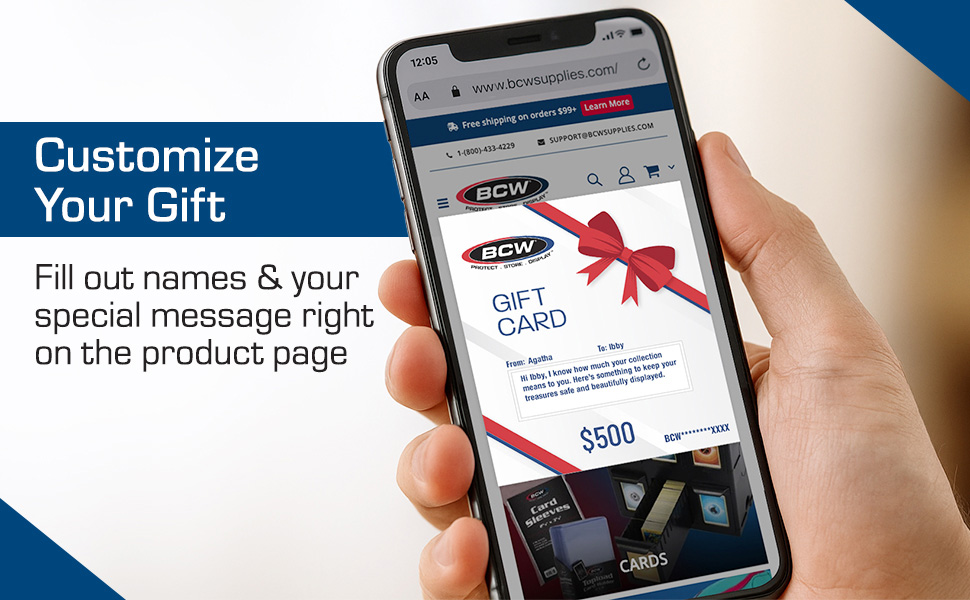 gift card a+ content